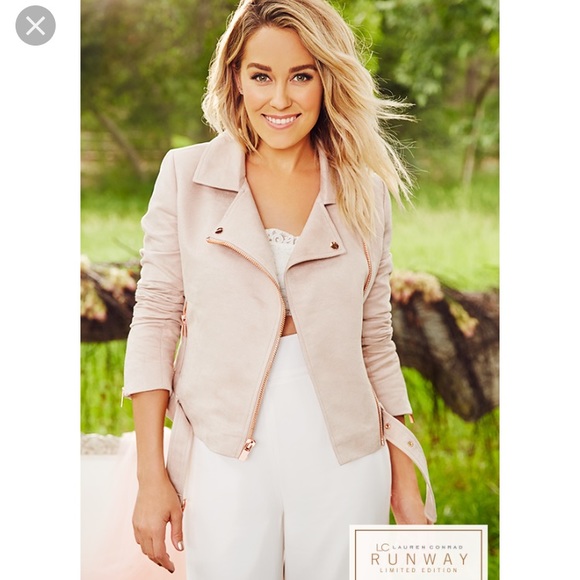 LC Lauren Conrad Jackets & Blazers - Lauren Conrad Runway Suede Jacket